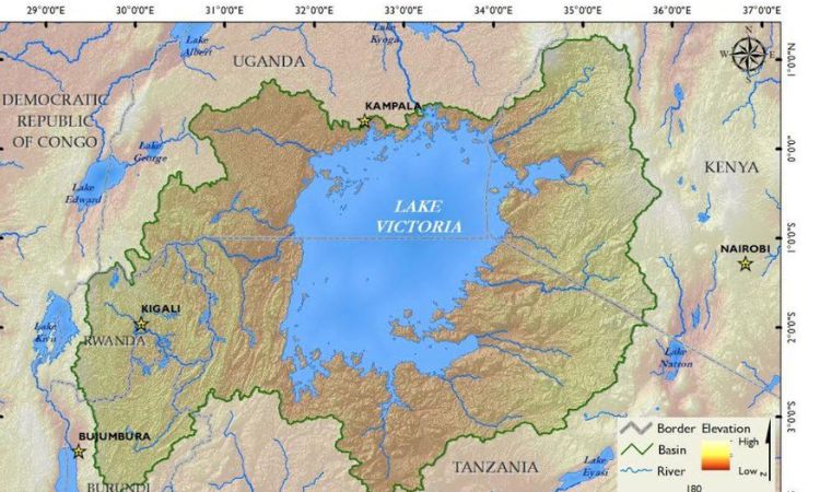 Lake Victoria Map